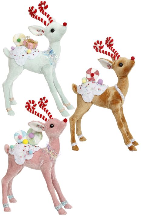 Santa's Sweet Shoppe Collection - 12" Candied Deer