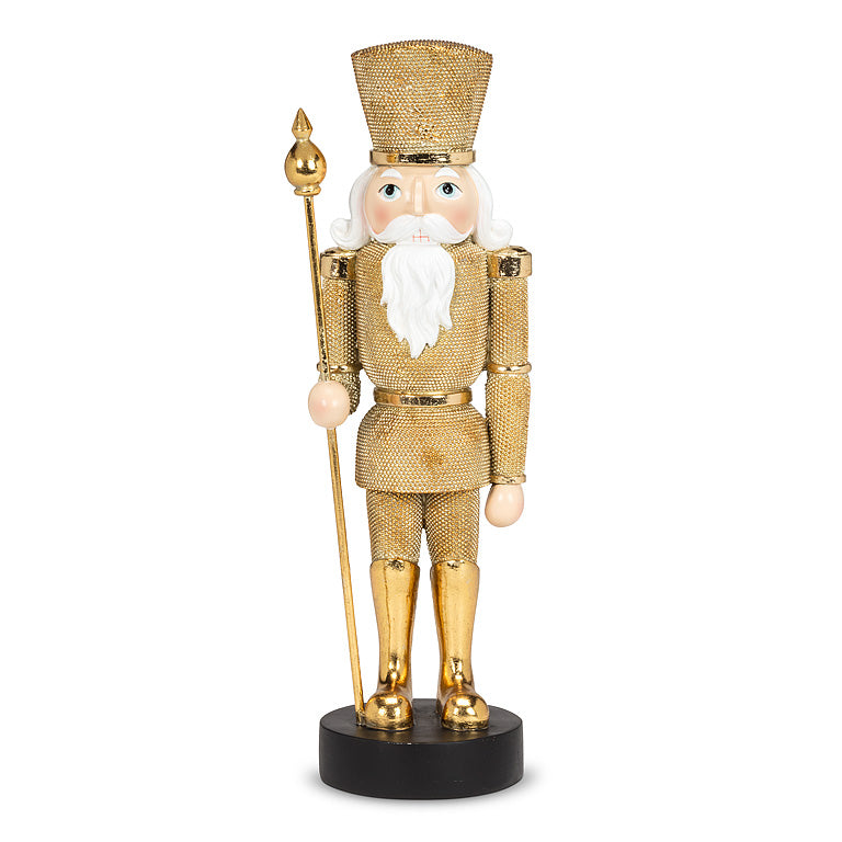 Royal Court Collection - 12" Golden Nutcracker
