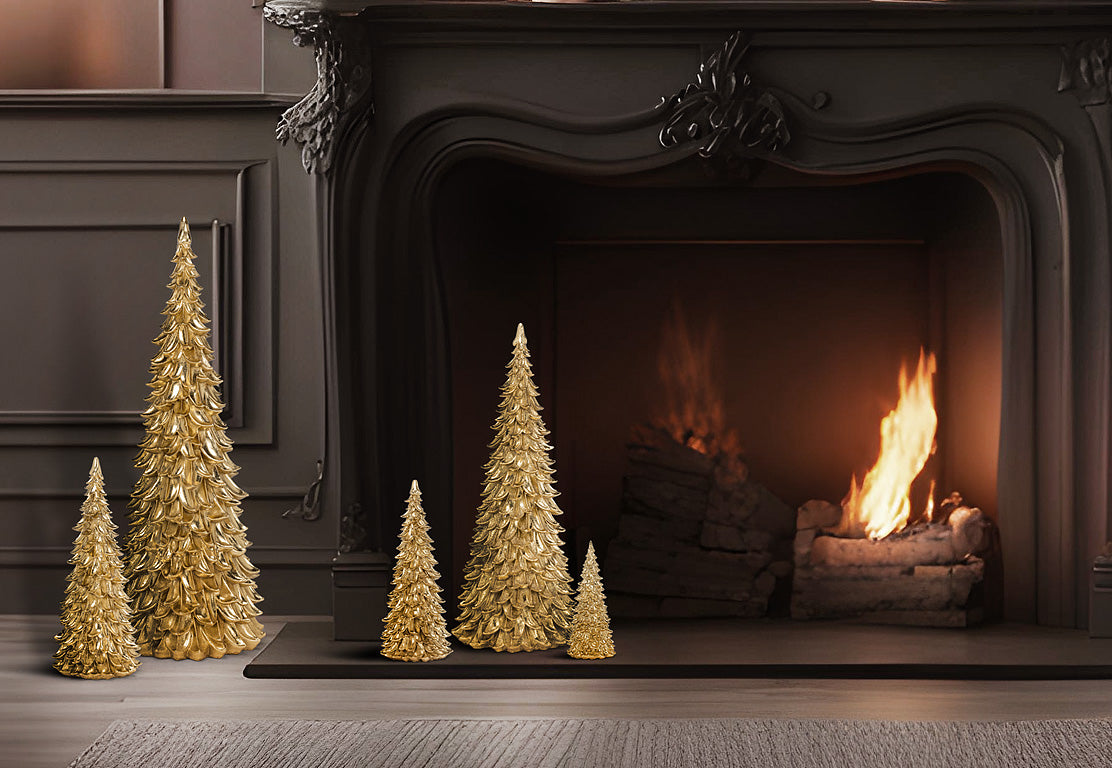 Royal Court Collection - 9.5" Gold Guilded Tree