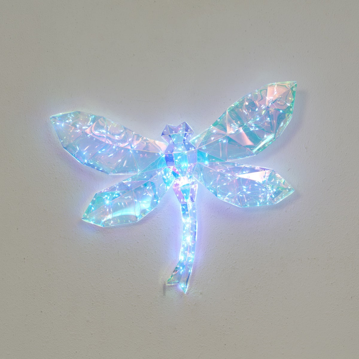 24" Iridescent LED DRAGON FLY