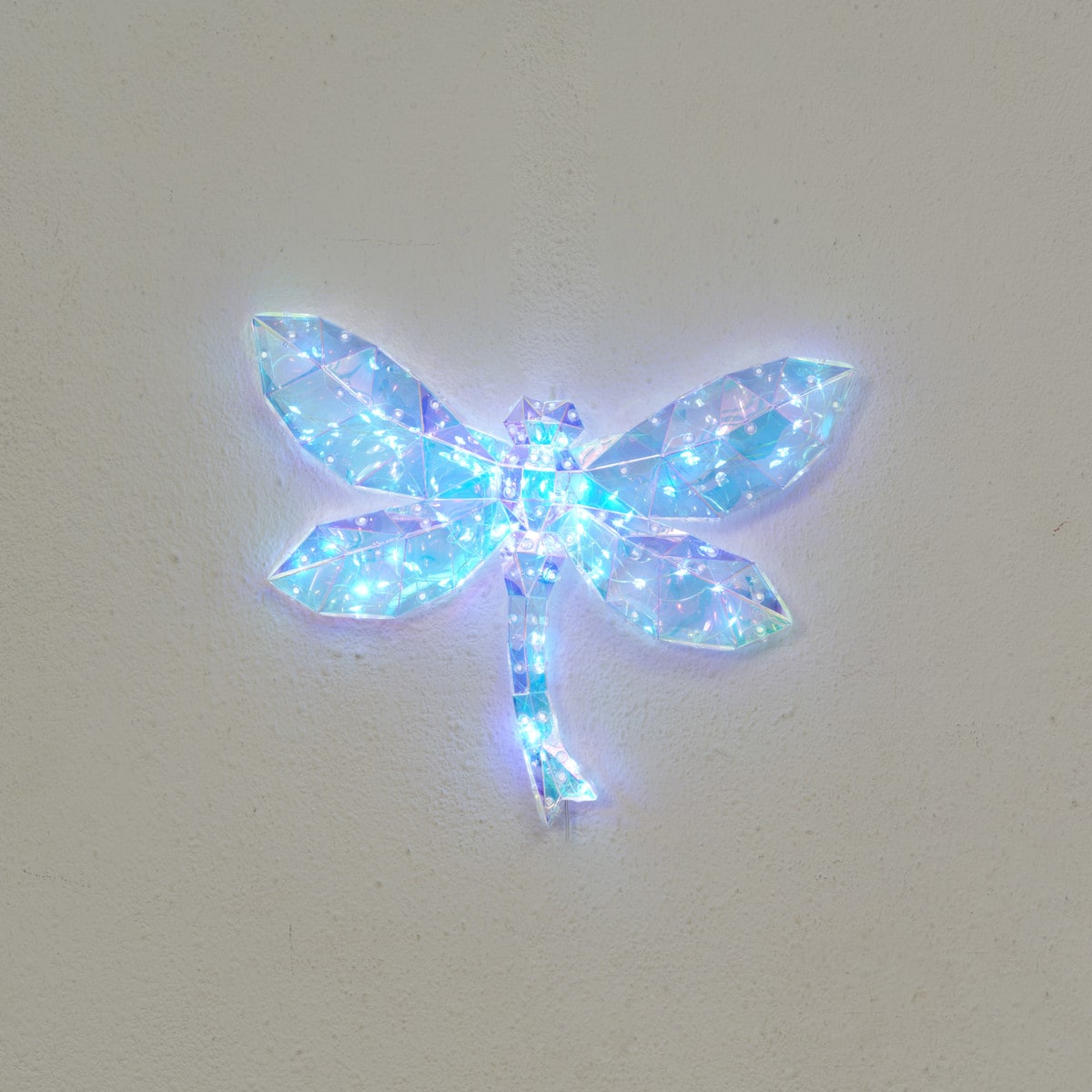 13" Iridescent LED DRAGON FLY