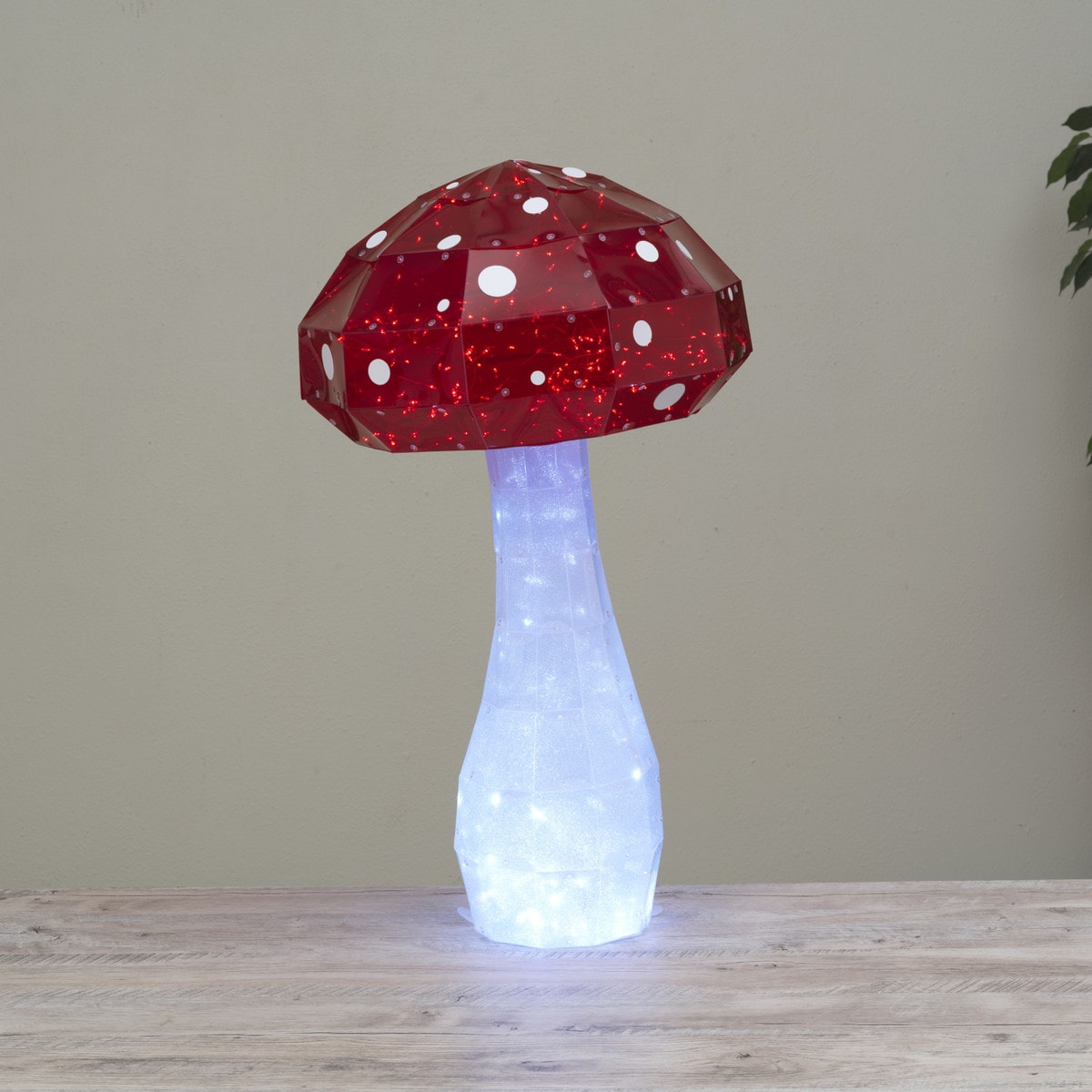 29" Iridescent LED MUSHROOM