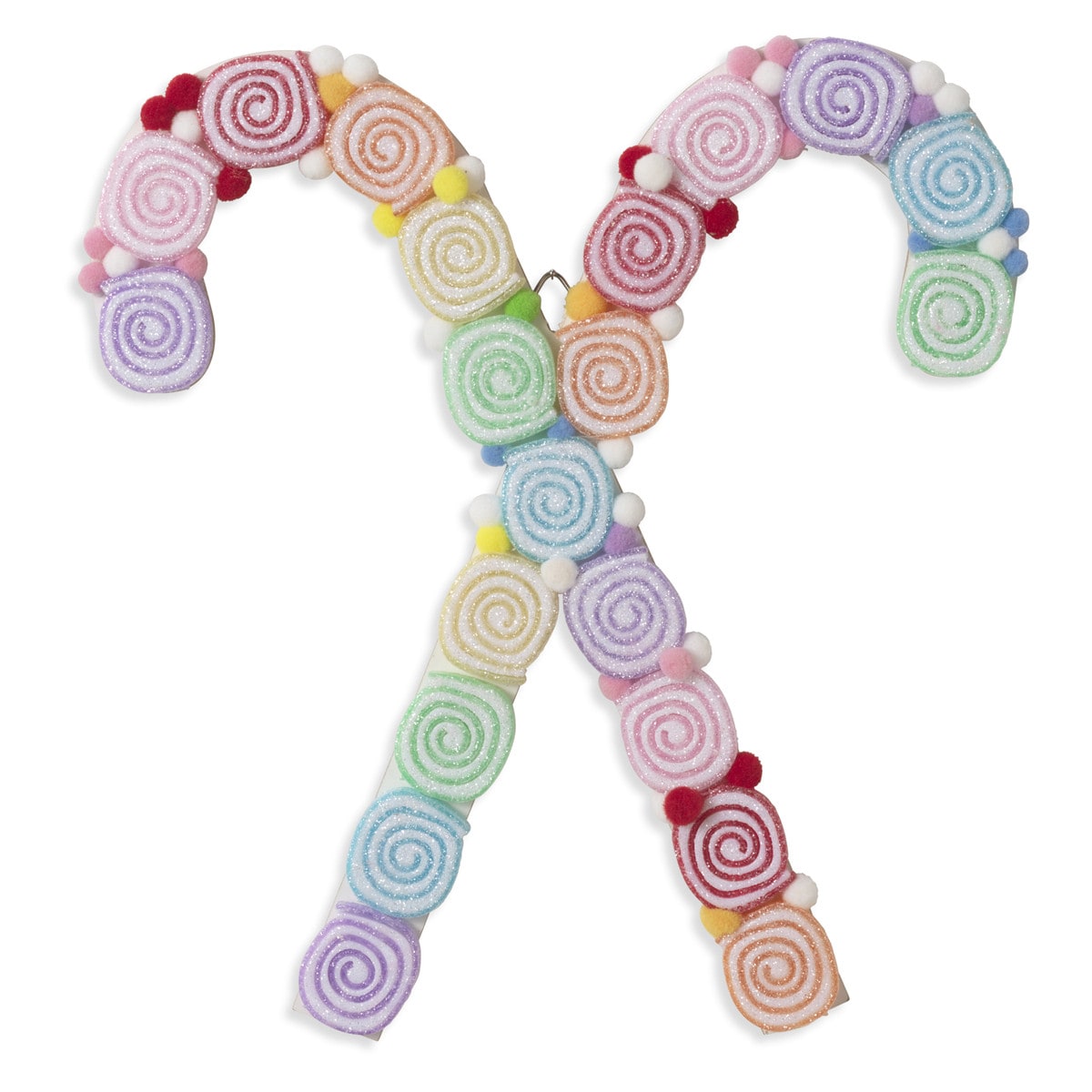 Santa's Sweet Shoppe Collection -12" Wall Hanging Candy Cane