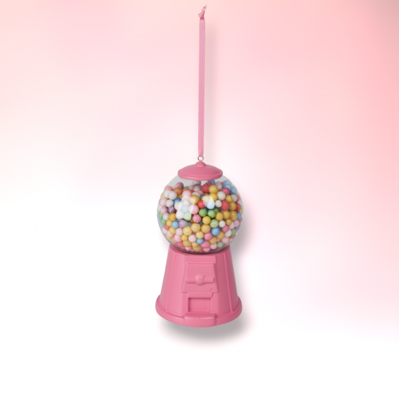 Candy Towne Bubblegum Machine Ornament