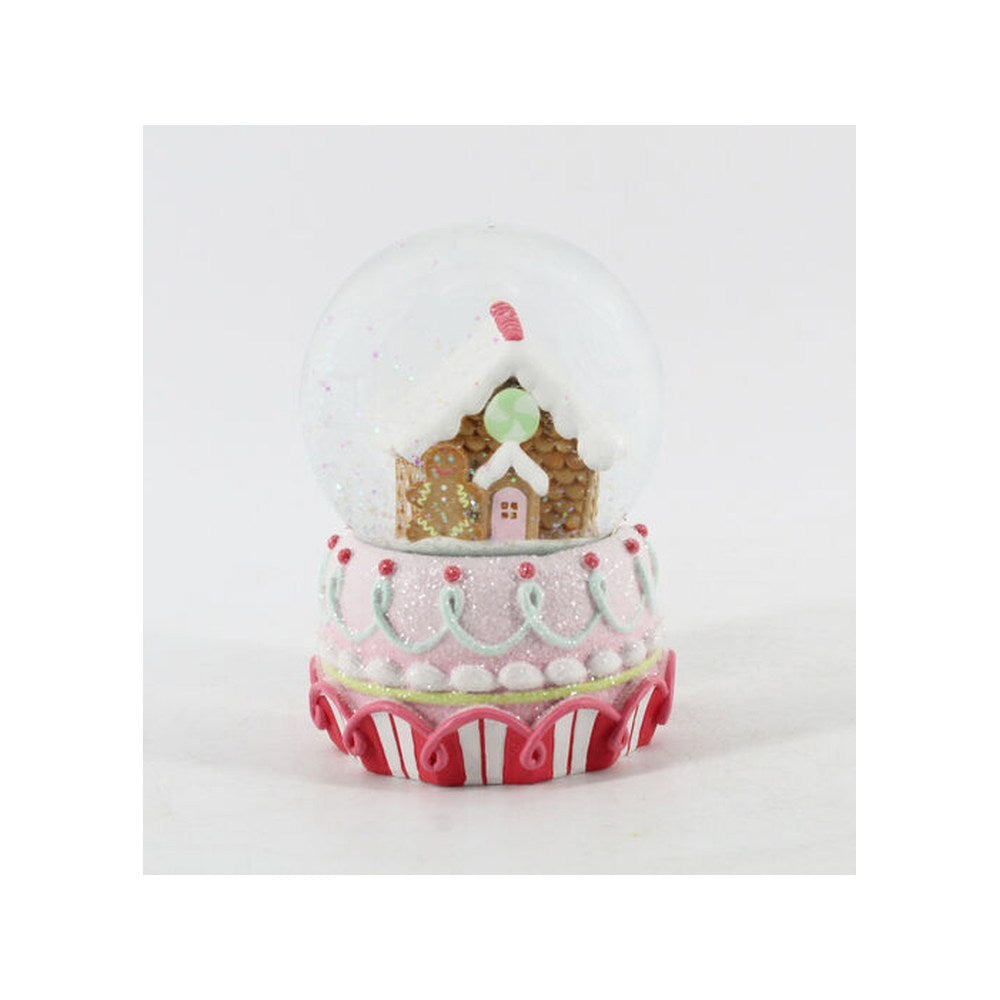 Santa's Sweet Shoppe Collection Gingerbread Waterglobe Figurine