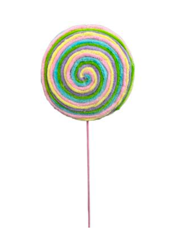 Lollipop Pick Blue Yellow Green Purple