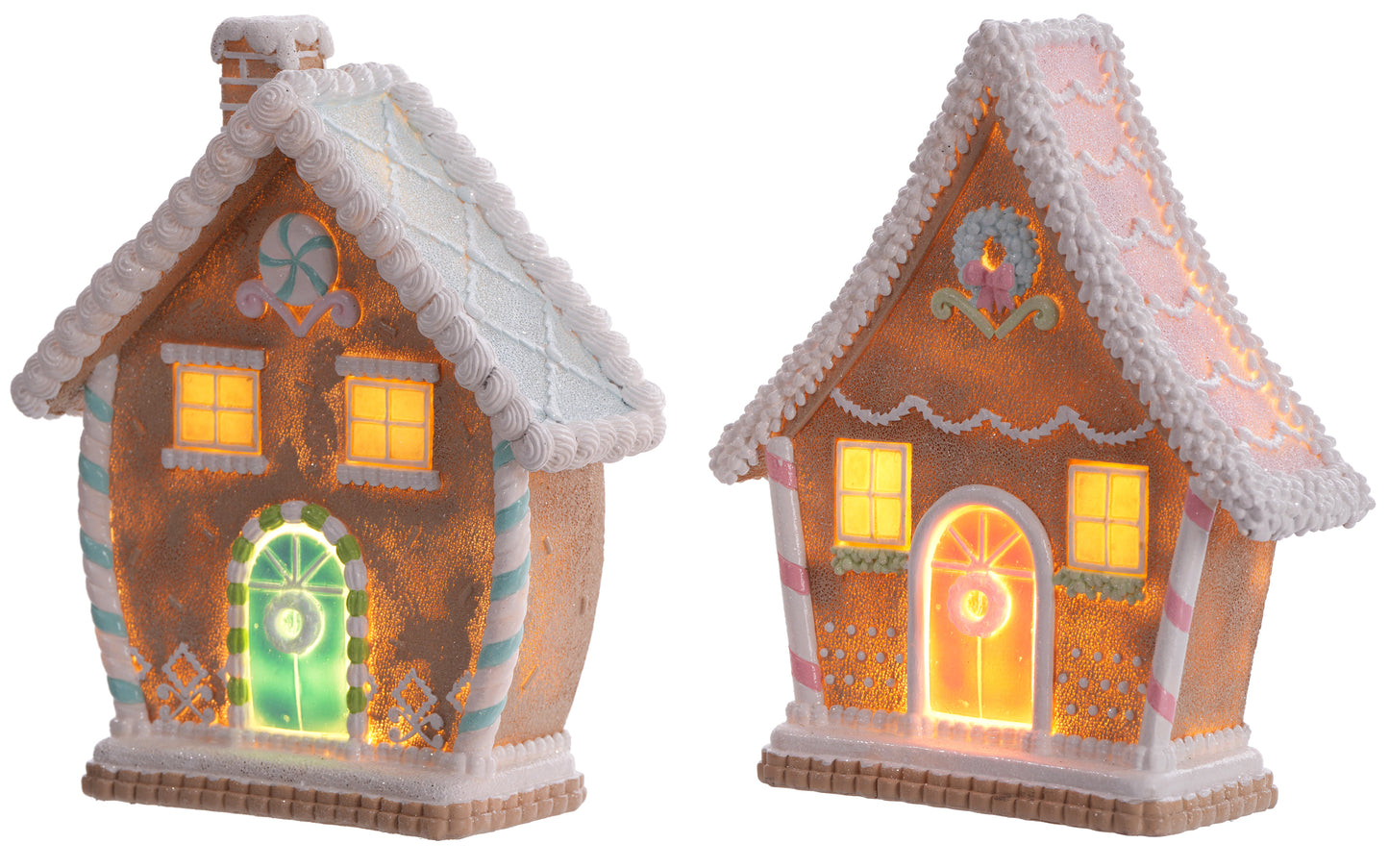 9.5" Light Up Gingerbread House