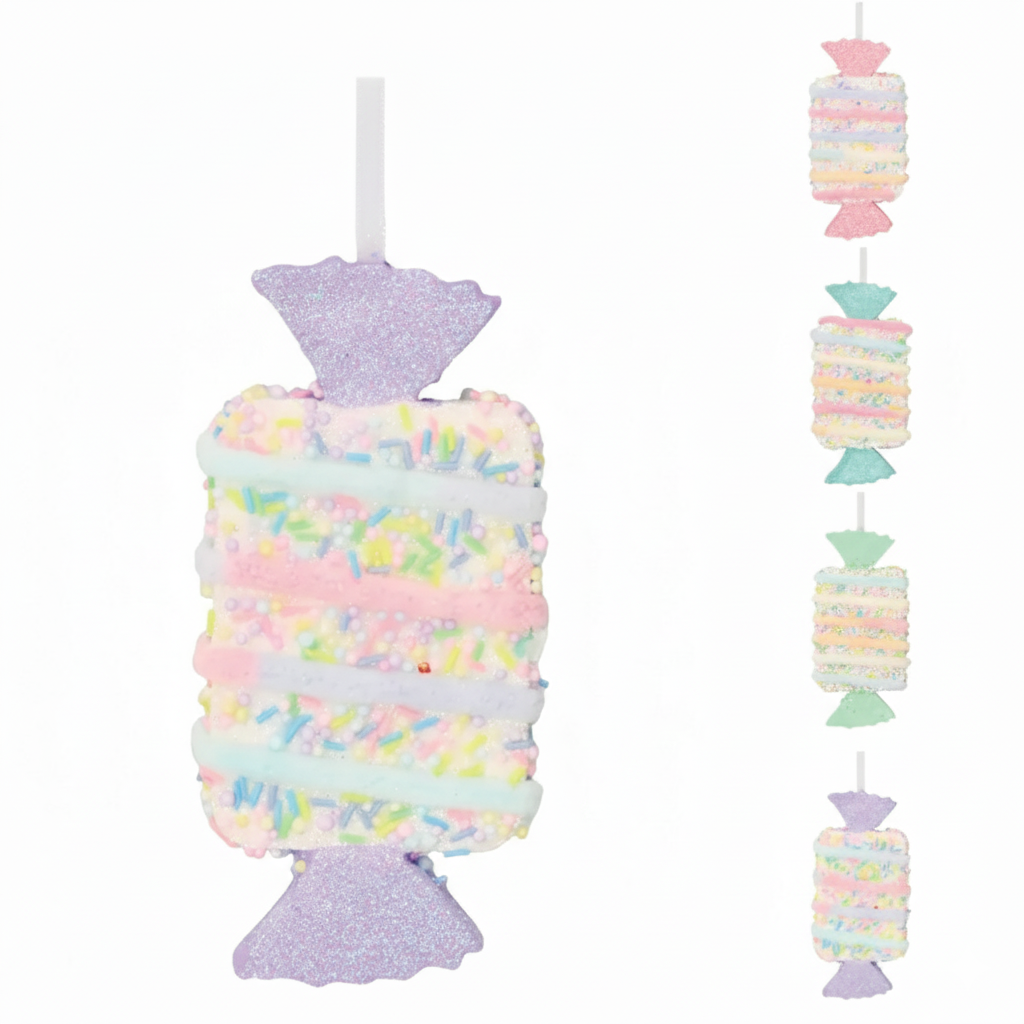 Santa's Sweet Shoppe Collection - 6.69" Candy Ornament