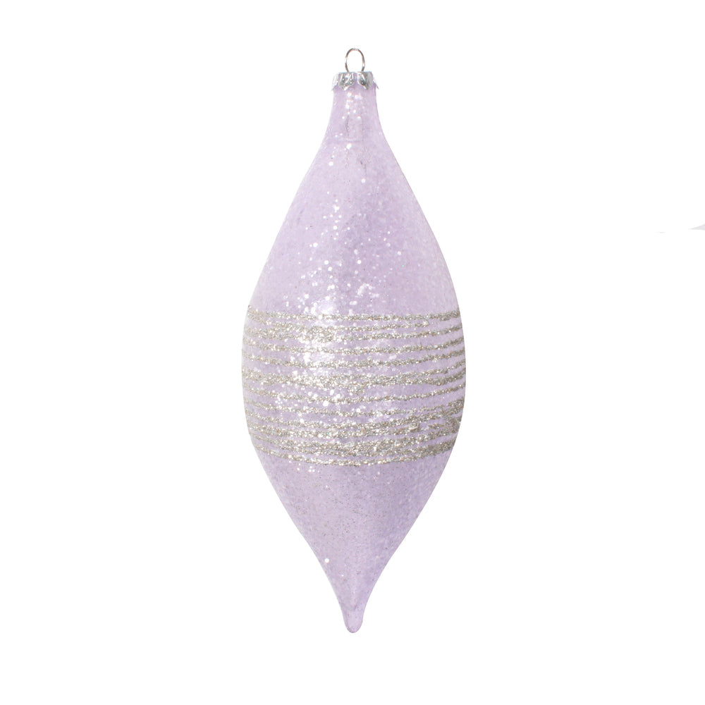 7" Light Purple Shuttle Ornament