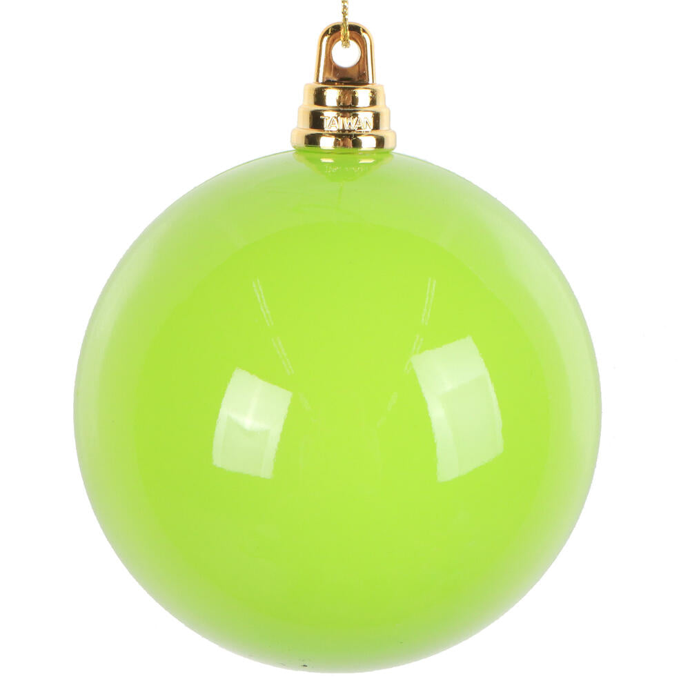 Santa's Sweet Shoppe Collection - 10" Luxe High-Gloss Ball Ornament