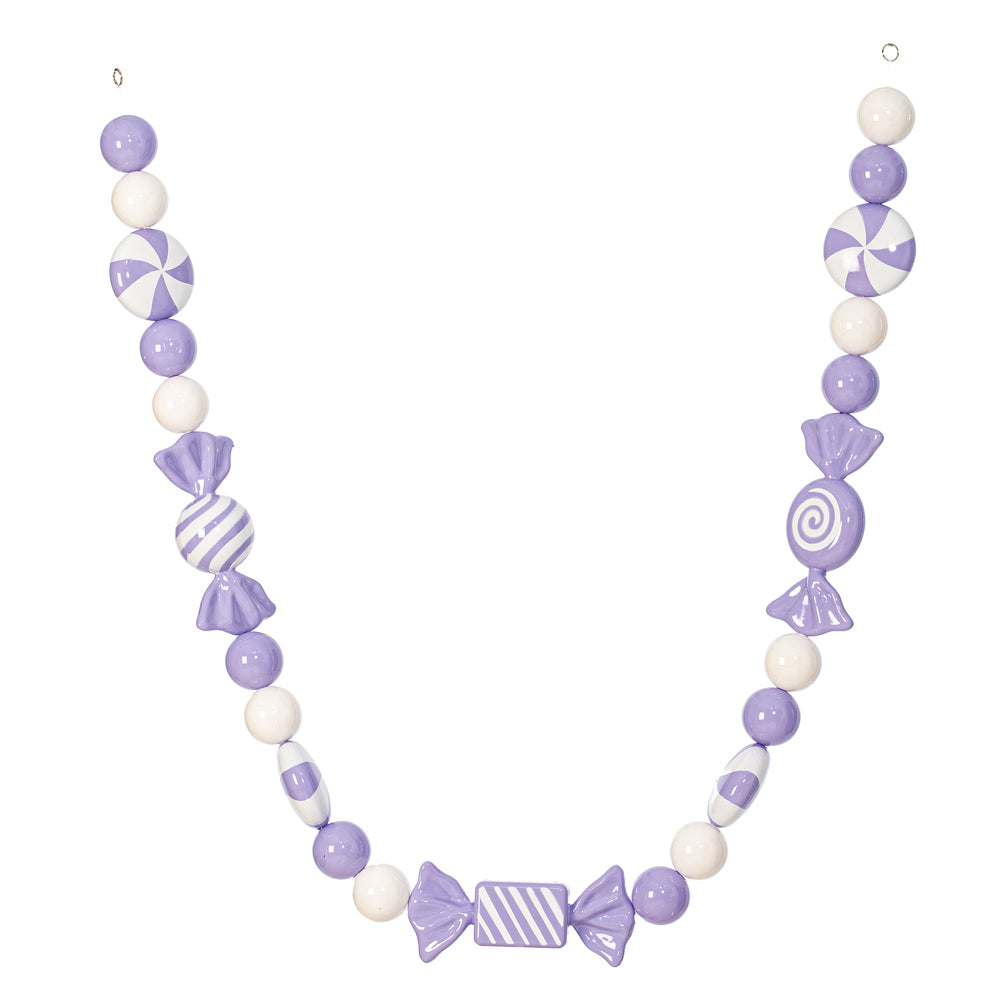 Santa's Sweet Shoppe Collection - 6'FT Luxe Enamel Candy Garland