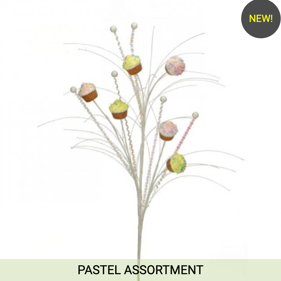 Santa's Sweet Shoppe Collection - 29" MINI CUPCAKE SPRAY