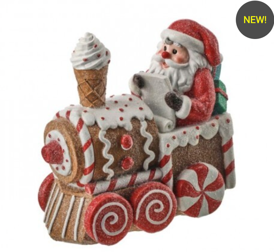 6.5" SWEETS SANTA TRAIN