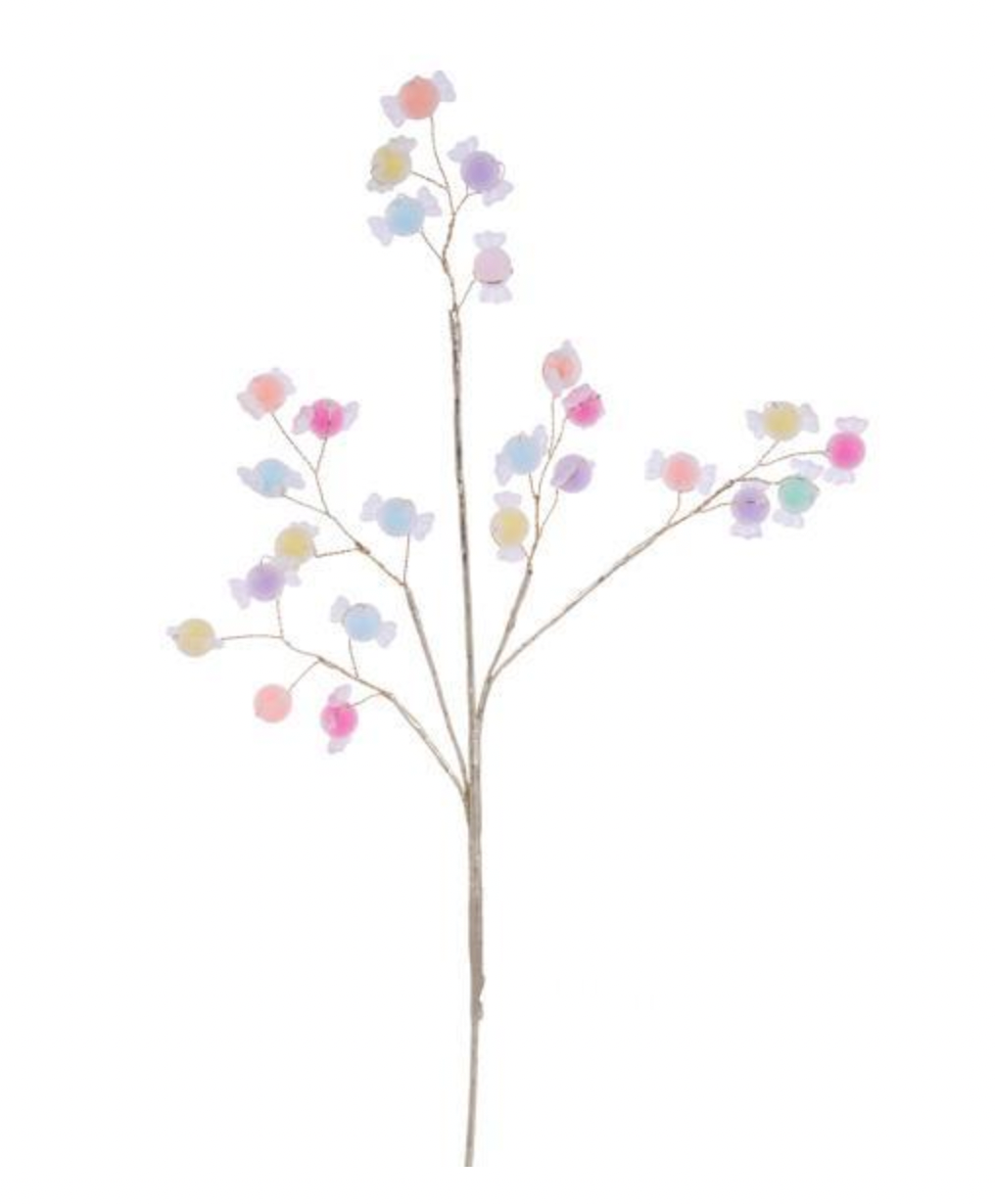 Santa's Sweet Shoppe Collection - 14"L ACRYLIC CANDY SPRAY