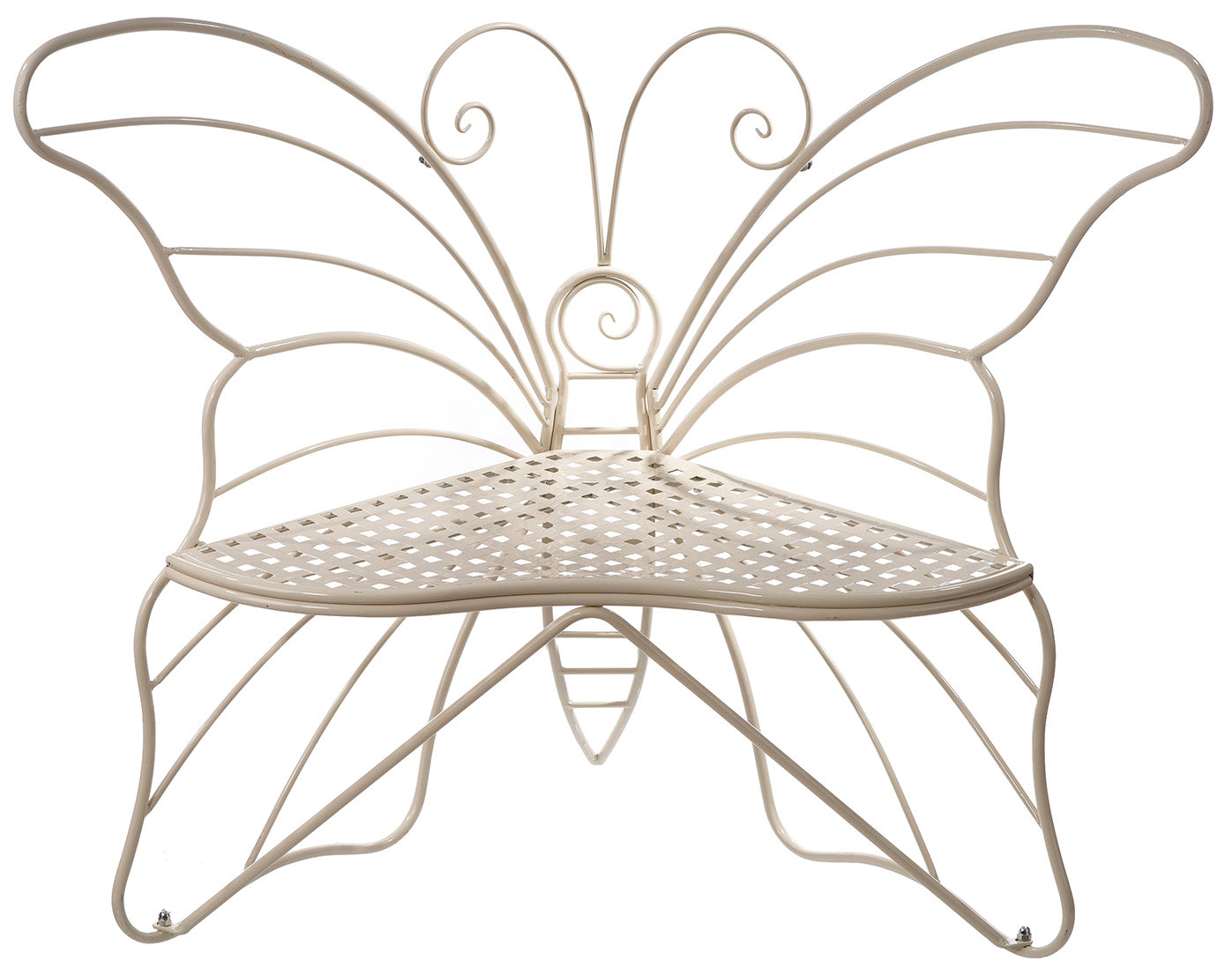 44.5" Metal Butterfly Chair