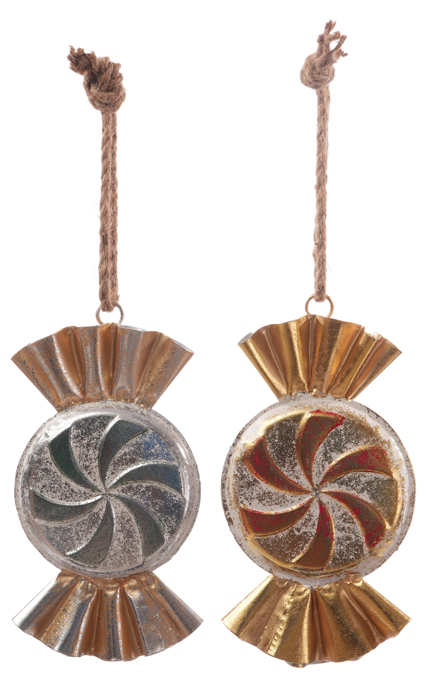 Royal Court Collection - 10" Metallic Candy Ornament