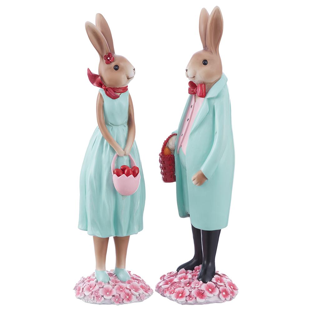 13" Bunny Couple - SET OF 2