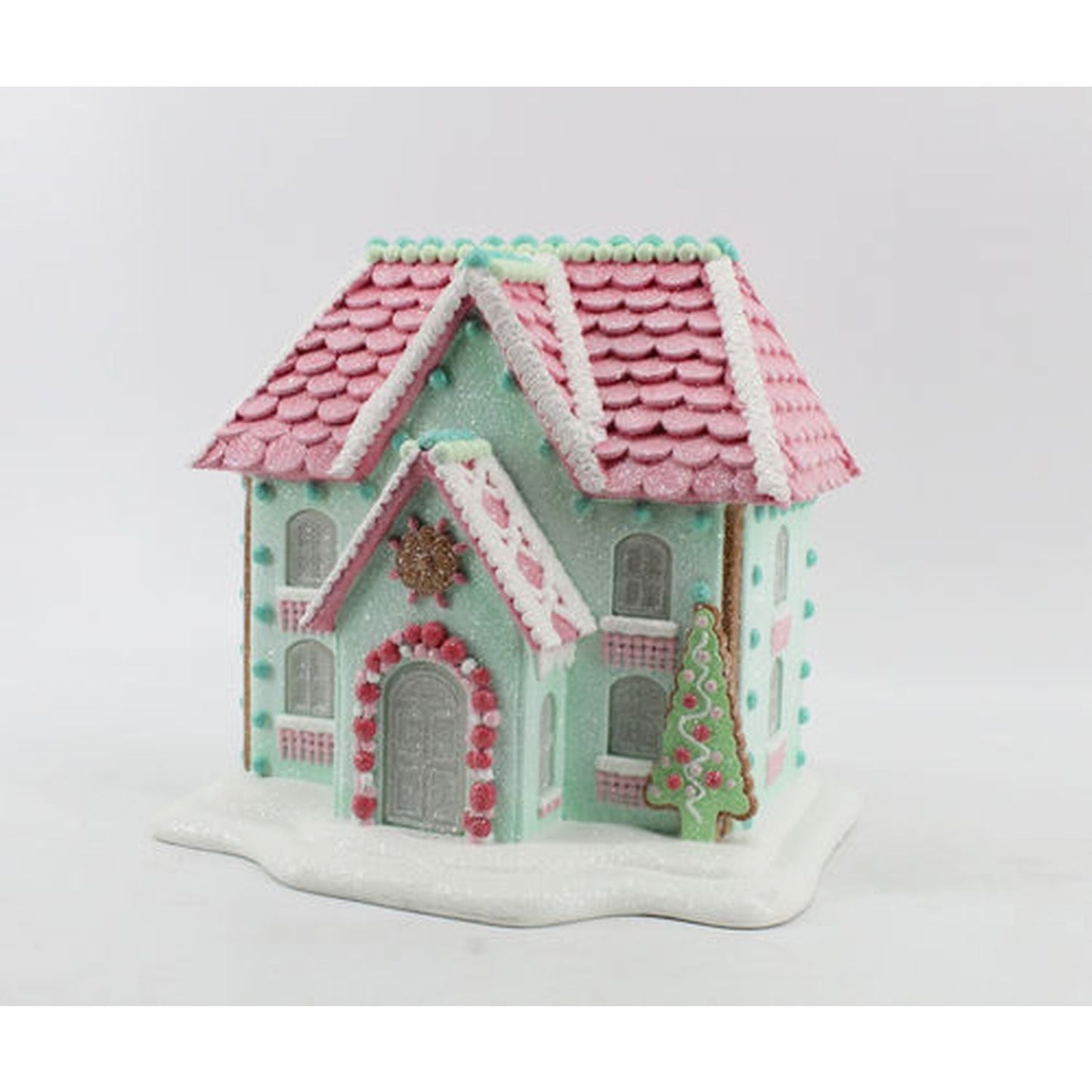 Santa's Sweet Shoppe Collection Gingerbread House - 10.75".