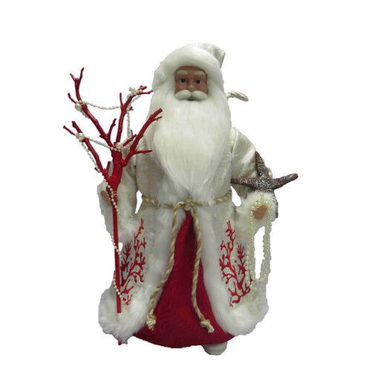 December Diamonds Tropical Ornaments Coral Santa With Reef Staff