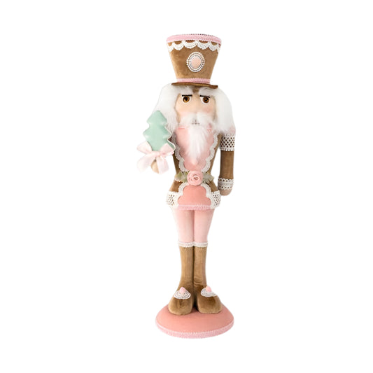 24" Pink Gingerbread Nutcracker