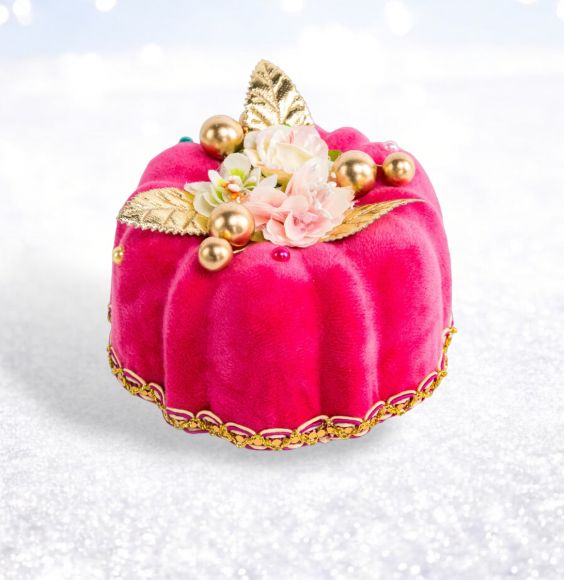 Santa's Sweet Shoppe Collection - 6" Iced Bundt Cake Ornament