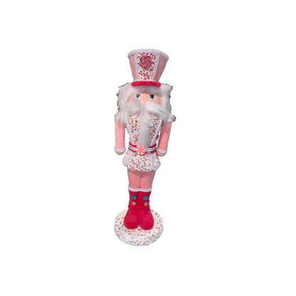 December Diamonds Pink Candy Nutcracker