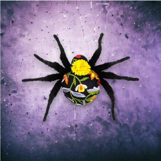 December Diamonds Day Of The Dead Halloween 8 inch DOD Spider