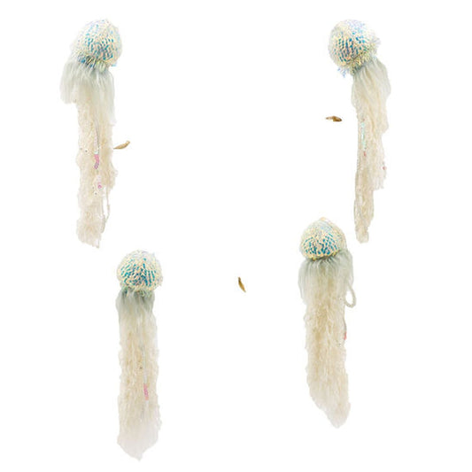 December Diamonds Ocean Mist Light Seafoam Jellyfish Garland