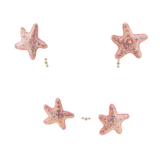 December Diamonds Coral Blues Coral Sequin Starfish Garland