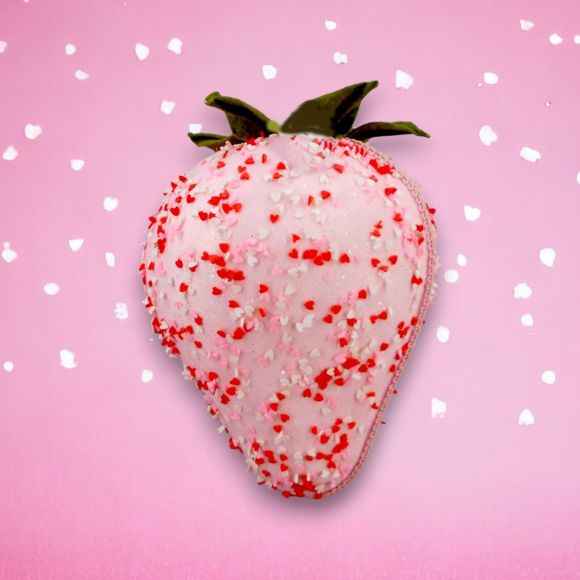 11" Cupid's Valentine Hanging Sprinkles Strawberry