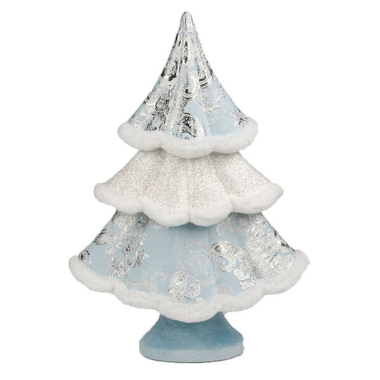 December Diamonds Sleigh Ride 23In Triple Tiered Tree