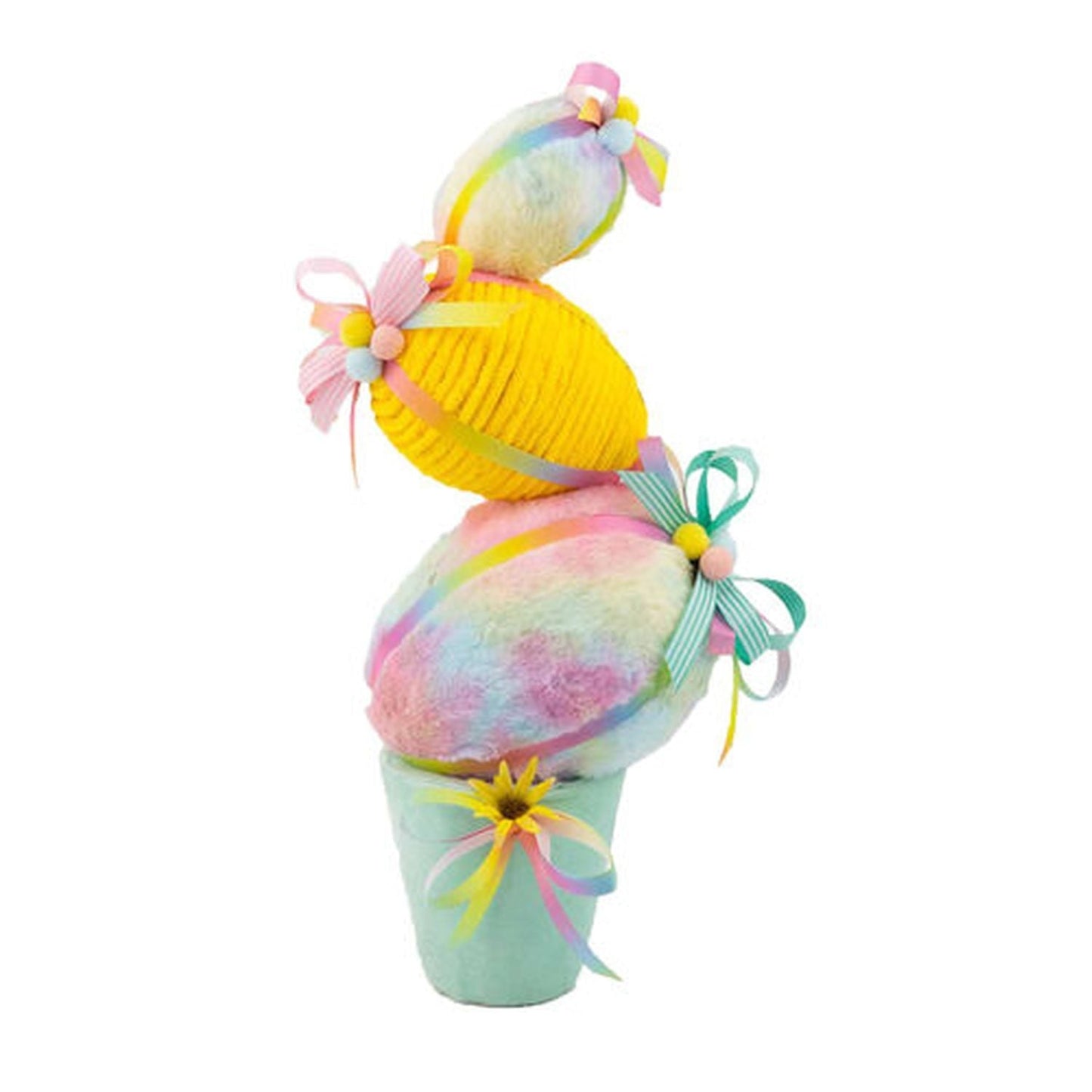 Cotton Candy Land Stacked Pastel Egg Tree