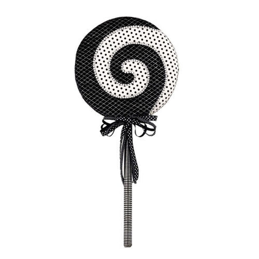 Witchery 28" Large Black/White Lollipop Pick