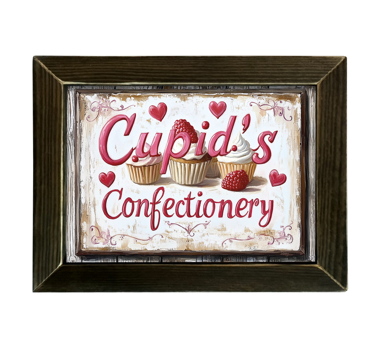 12" x 16" Cupids Confectionary Wall Art