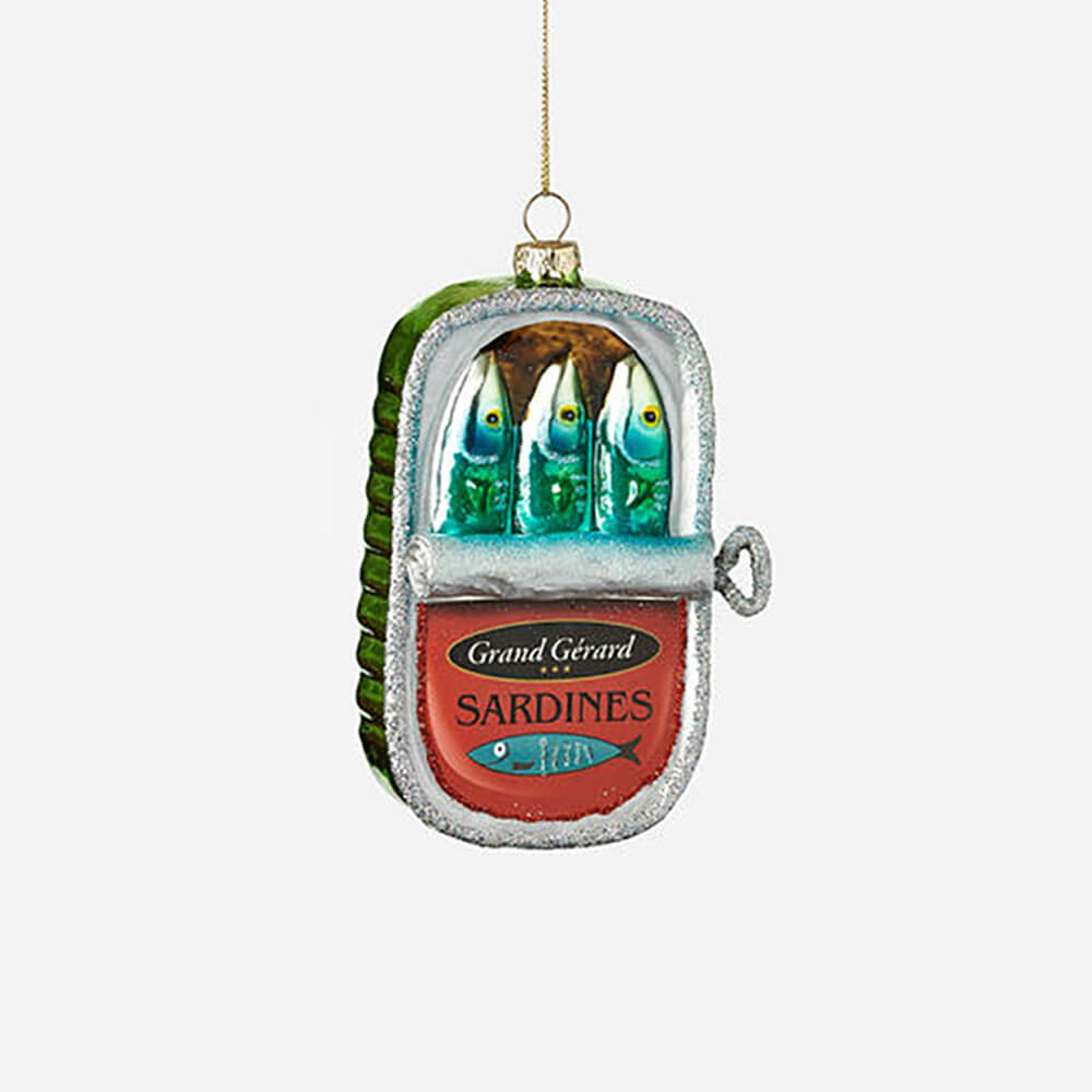 Sardines Ornament 5"