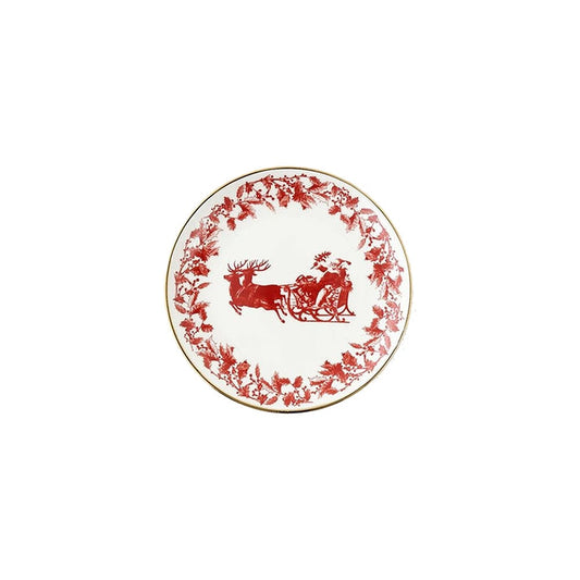 Yuletide Plate 8.5"D