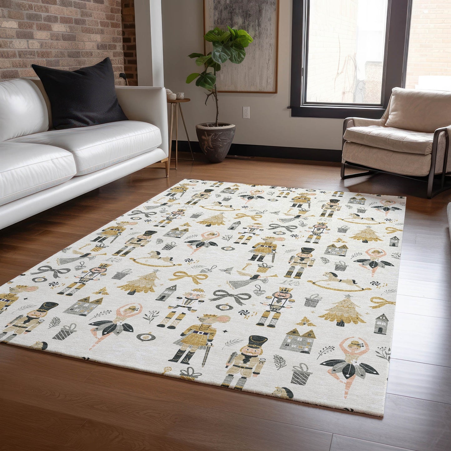 Royal Court Collection - 5'x7'6" Rug