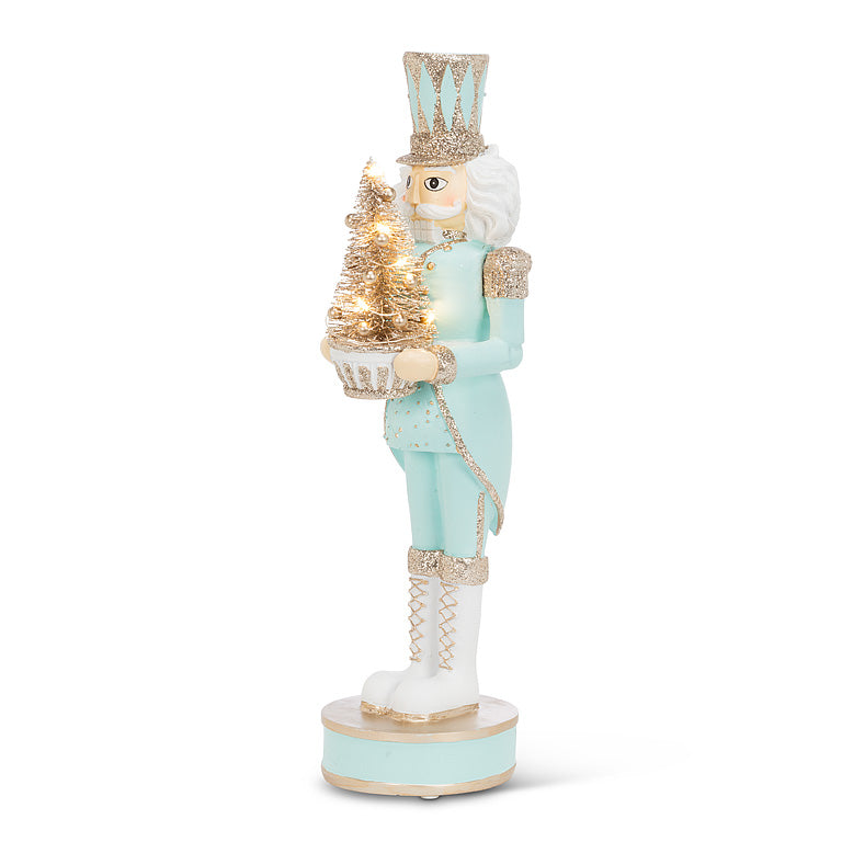 Santa's Sweet Shoppe Collection - 15" Nutcracker with LED Tree