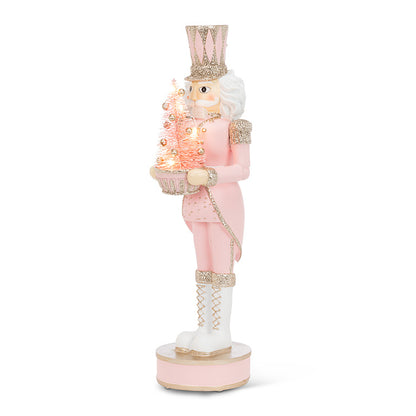 Santa's Sweet Shoppe Collection - 15" Nutcracker with LED Tree