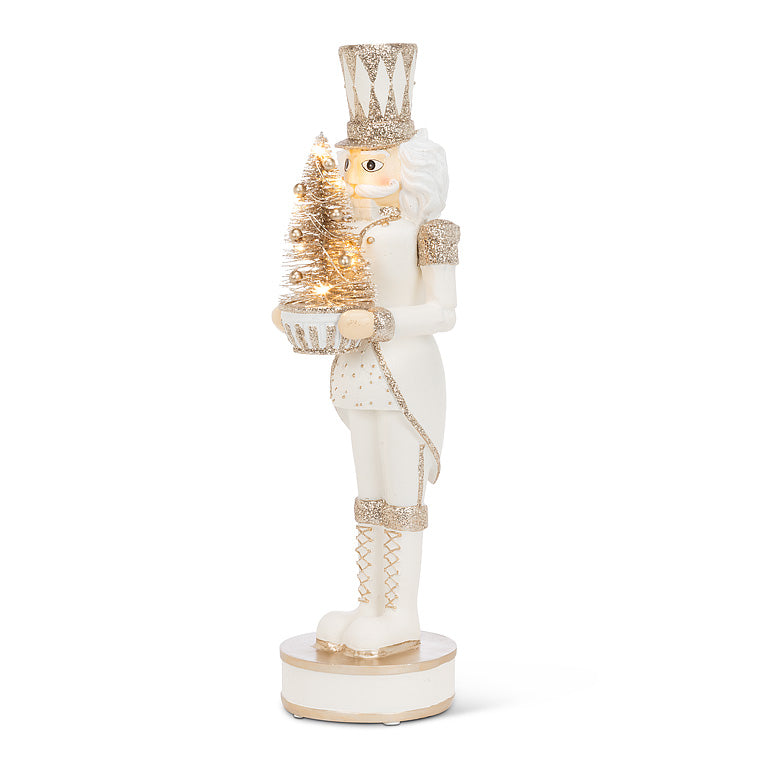 Santa's Sweet Shoppe Collection - 15" Nutcracker with LED Tree