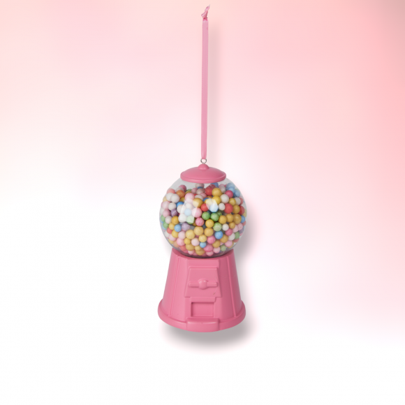 December Diamonds Candy Towne Bubblegum Machine Ornament