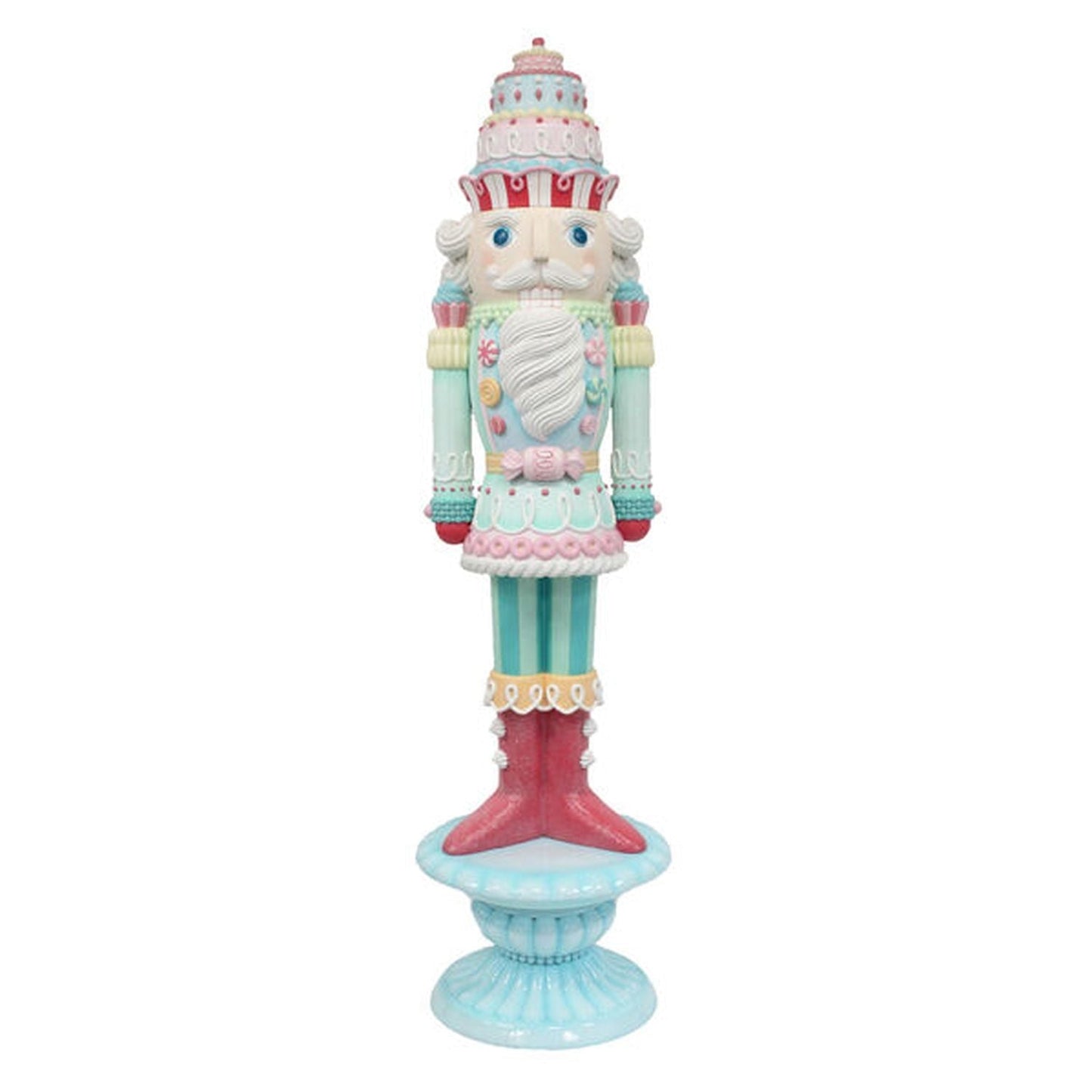 Santa's Sweet Shoppe Collection December Diamonds North Pole Sweet Shoppe 6 Ft Display Candy Nutcracker