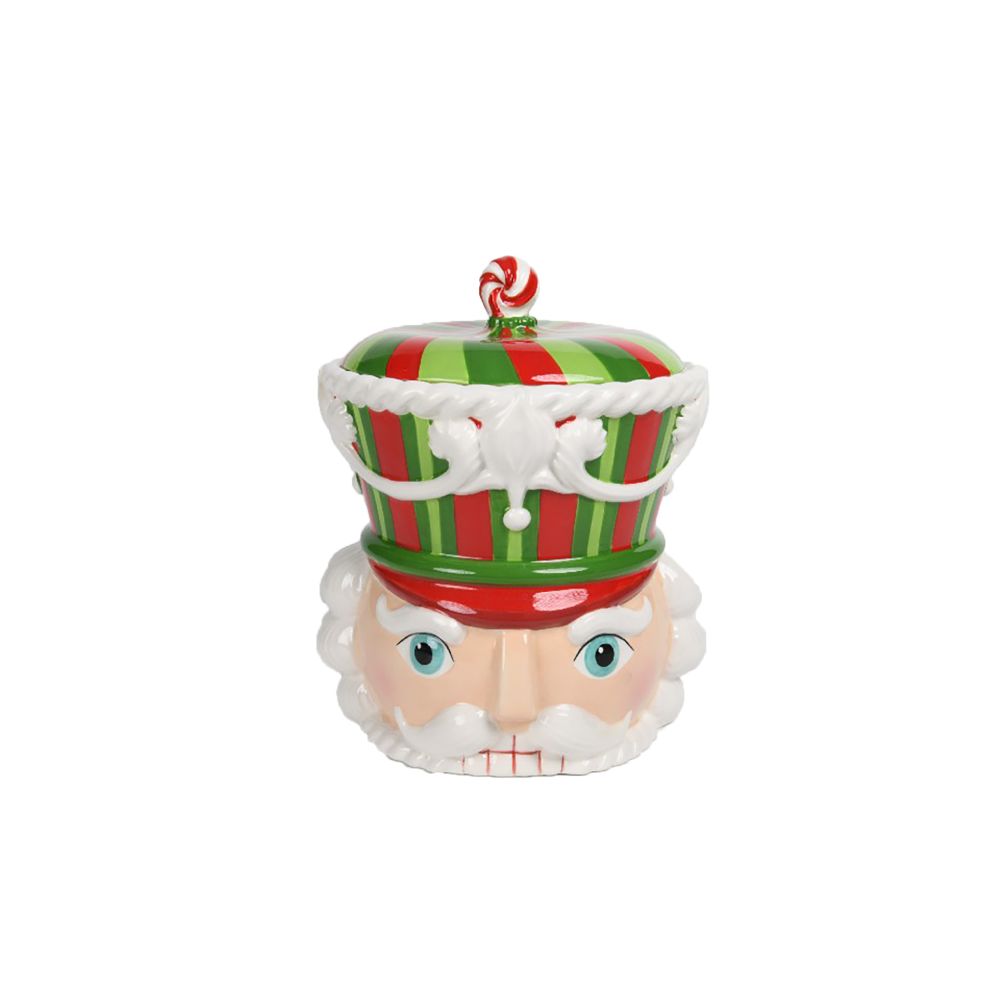 Christmas Carousel Collection 10" Nutcracker Cookie Jar