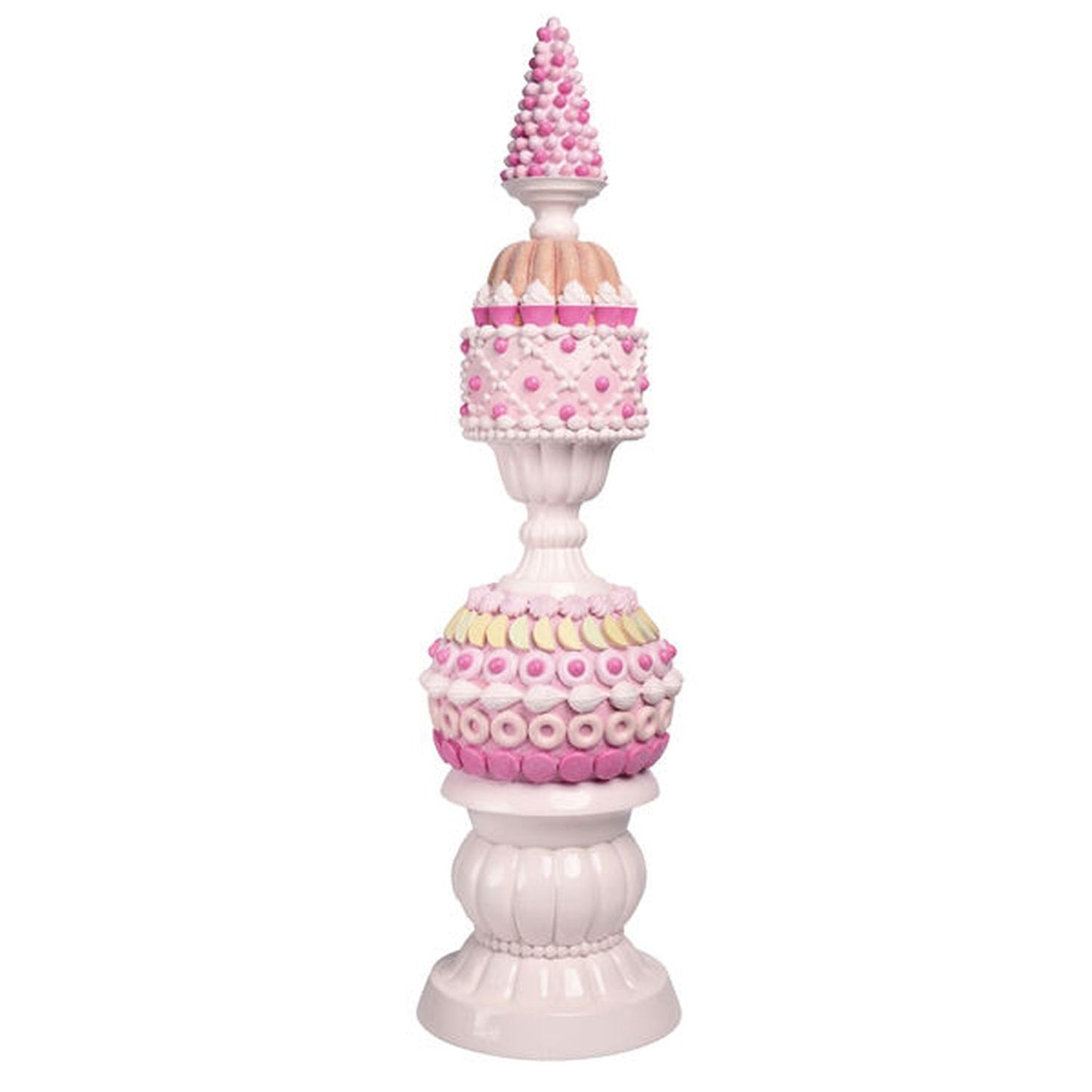 December Diamonds Nutcracker Sweet Shoppe Pink Potted Candy Tree.