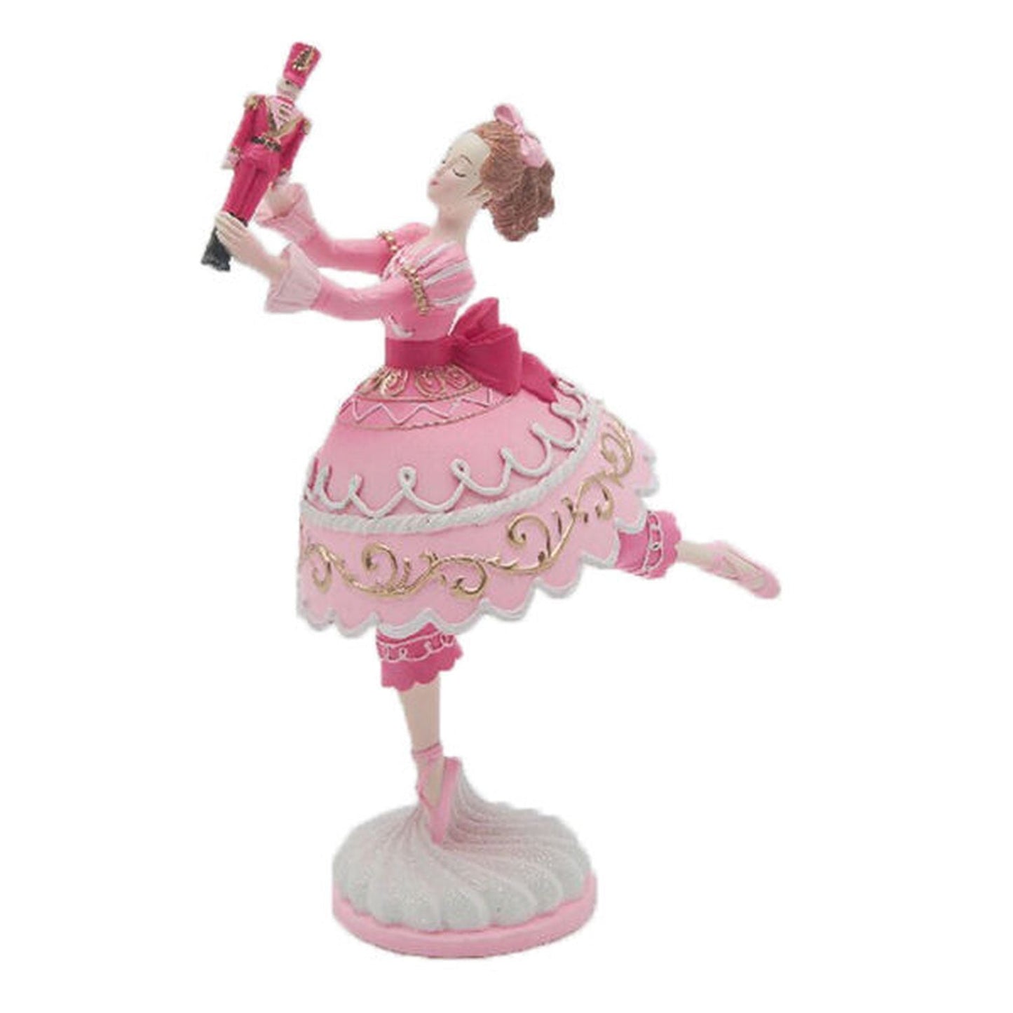 December Diamonds Nutcracker Sweet Shoppe 8In Cake Dancer With Nutcracker