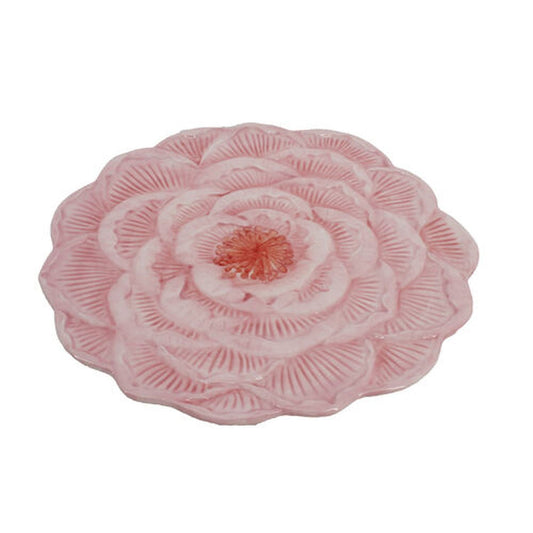 December Diamonds Spring Confections 10" Pink Peony Plate