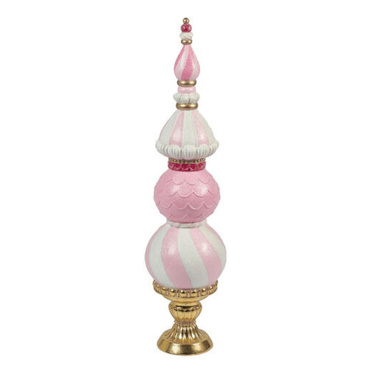 December Diamonds Nutcracker Sweet Shoppe 37In Pink Entry Topiary