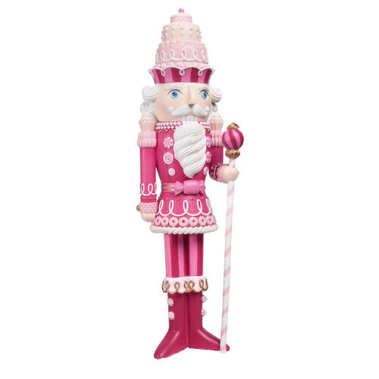 December Diamonds Nutcracker Sweet Shoppe Pink Nutcracker Ornament