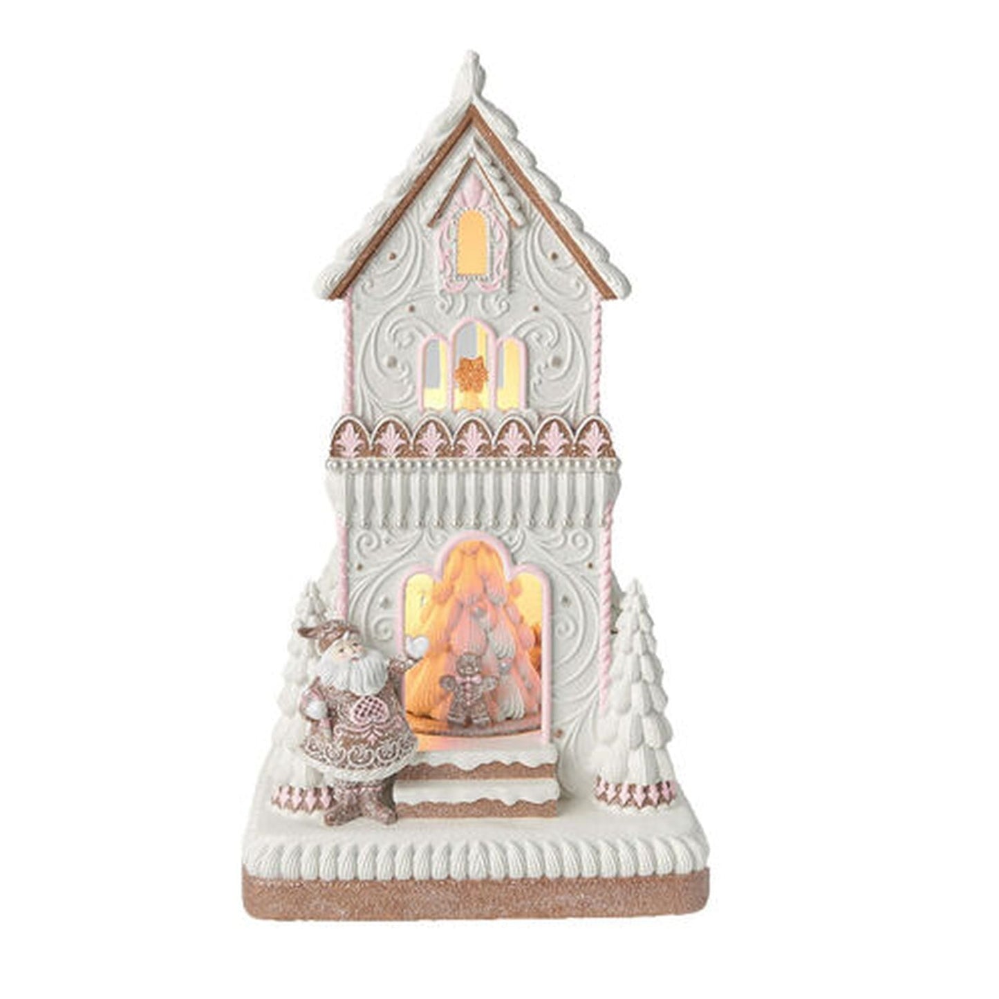 December Diamonds Gingerbread Village Gingerbread Cookie House With Led Music