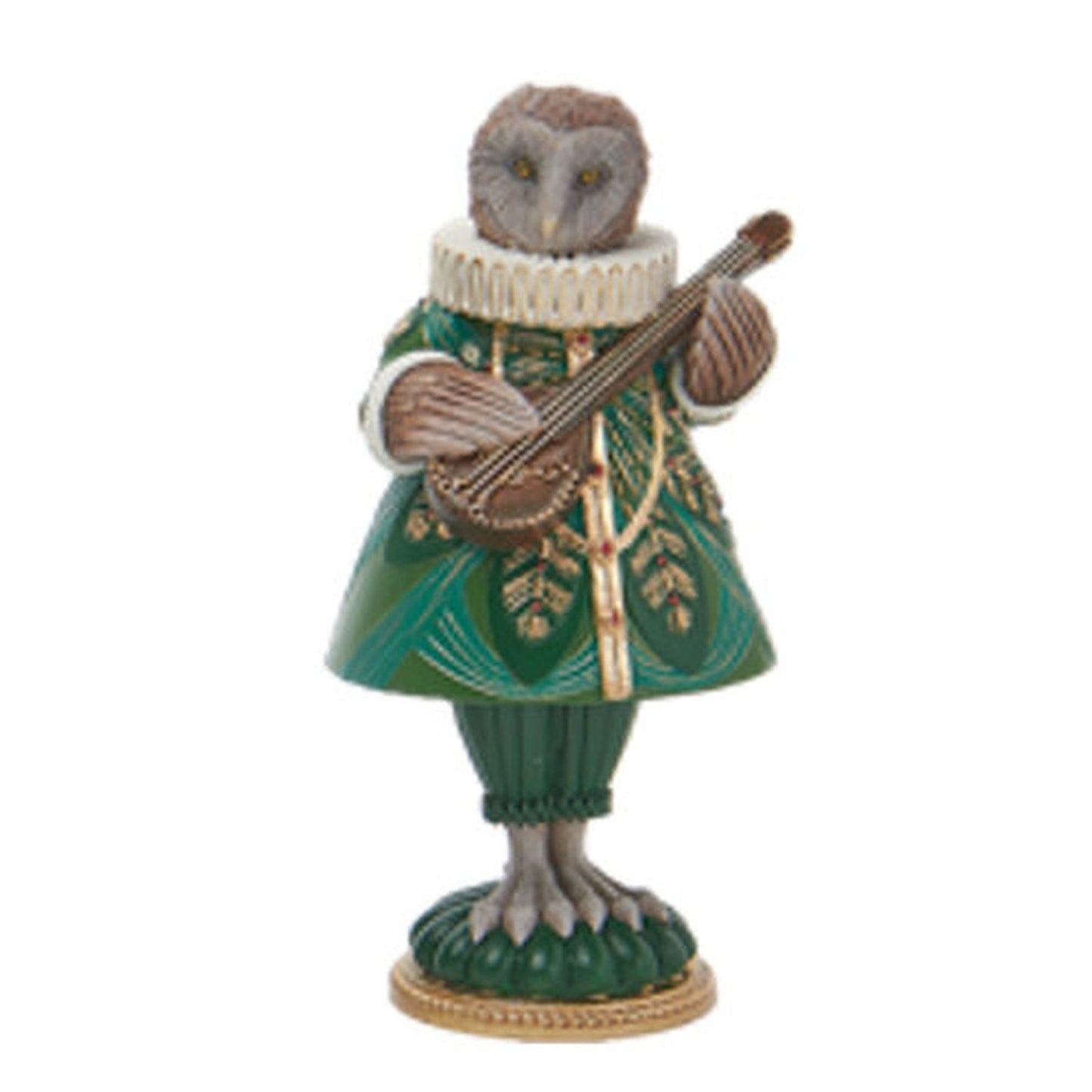 December Diamonds Winter Melody Owl With Mandolin